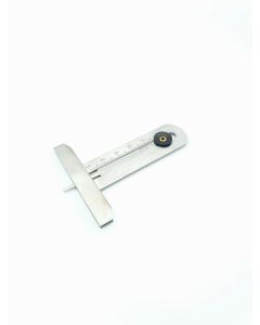Reifen Profil Messgerät Messung Reifen Profilmesser Metall 8,9cm klein