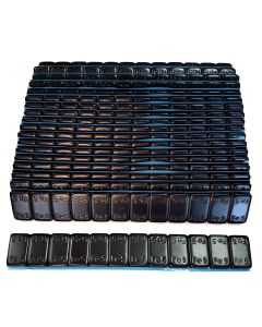 100x Schwarze Auswuchtgewichte 5g mit Abrisskante