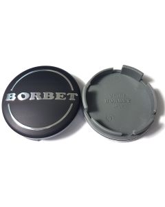 Borbet Schwarz Matt Nabendeckel 55mm