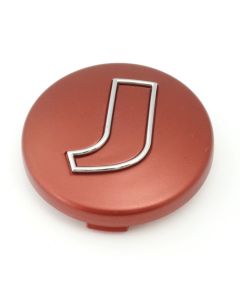 1x Original Rondell Nabendeckel Rot Metallic 