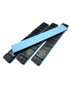 240g Auswuchtgewichte Schwarz 4x60g Riegel 5g+10g Aufteilung mit Abrisskante Klebegewichte Kleberiegel