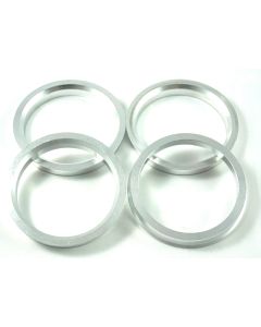 Aluminium Zentrierringe 4 Stück