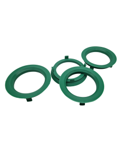 4x Zentrierringe 70,1 auf 56,6 I 70,1 - 56,6 Grün Zentrierring