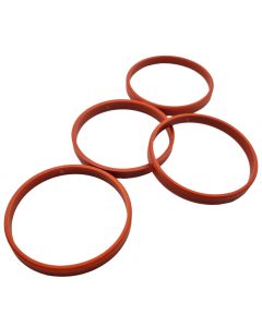 4x Zentrierringe 72,0 - 66,6 | 72.0 auf 66.6| Orange
