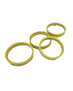 4x Zentrierringe 73,1 - 66,1 I 73,1 auf 66,1 Gelb Zentrierring