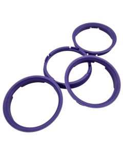 4x Zentrierringe 73.0 - 66.1 I 73,0 auf 66,1 I Zentrierring Lila