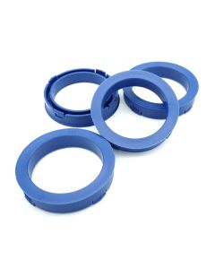4x Zentrierringe 73,1 - 57,1 Audi VW 73 1 auf 57 1 kompatibel mit Aud Seat Skoda VW BLAU 