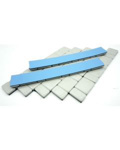 420g Auswuchtgewichte Silber 7x60g Riegel 5g+10g Aufteilung Klebegewichte Kleberiegel