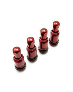 Aluventile PKW Rot 4x