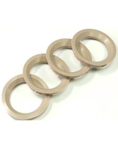 4x Zentrierringe 72,5-57,1 kompatibel mit Borbet ASA, Borbet RH 