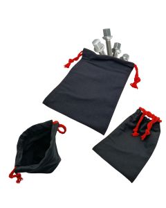 1x Stoffbeutel Bolzensack Schrauben Radschrauben Tasche Kordelzug 21x15cm Beutel Aufbewahrunsbeutel 