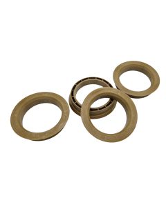 Borbet 4x Zentrierringe 72,5 - 58,1 / 72.5 auf 58.1 Zentrierring Gelb