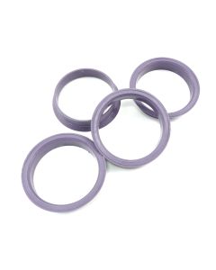 4x Borbet Zentrierringe 64,0 60,1 Lila  Seitenansicht