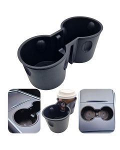 Getränkehalter für Tesla Model 3 2021-2023 Model Y Mittelkonsole Getränkehalter Einsatz Entspanntem Griff, Becherhalter Auto für Tesla Model 3 Model Y Zubehör