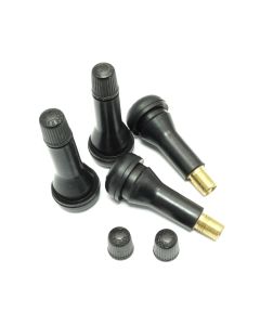 4x Stück Snap-In Gummiventile TR 414