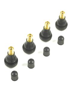 4x Stück Snap-In Gummiventile TR 412