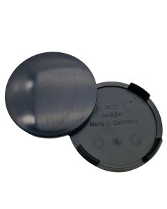 1x N32 Nabendeckel 63,8mm Trägerkappe ohne Emblem Nabenkappe Schwarz gewölbt