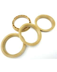 RONAL 4x Zentrierringe 68,0-56,1 / 68 auf 56,1 Beige