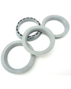 RONAL 4x Zentrierringe 68,0-54,1 / 68 auf 54,1 Grau