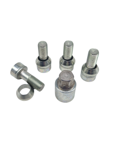 Sicustar Felgenschloss M14 x 1,5 x 28 mm Kegel 60° SW17 mit Versatz ZVN428BIM Felgenschlösser