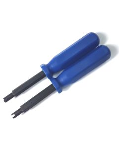 2x Ventilausdreher Blau